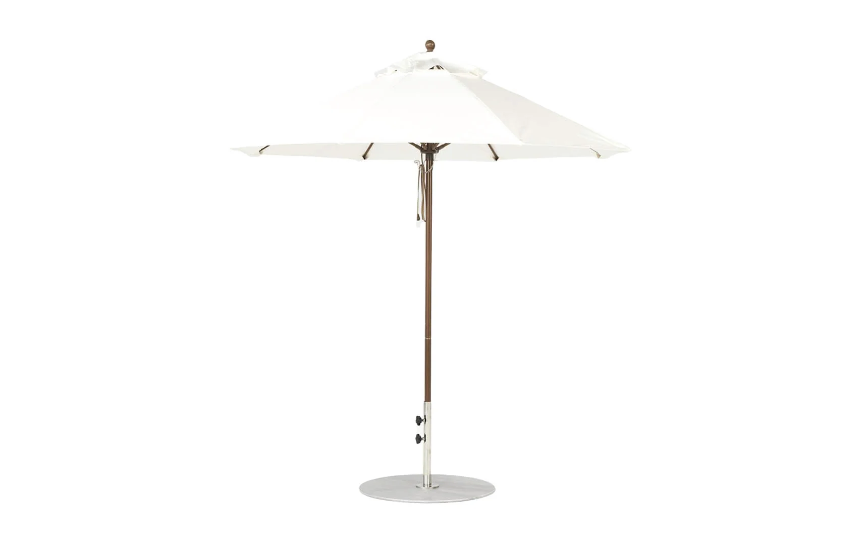 Ledge Lounger Essential Fiberglass Umbrella - 7.5' Octagon Pulley - Image 16