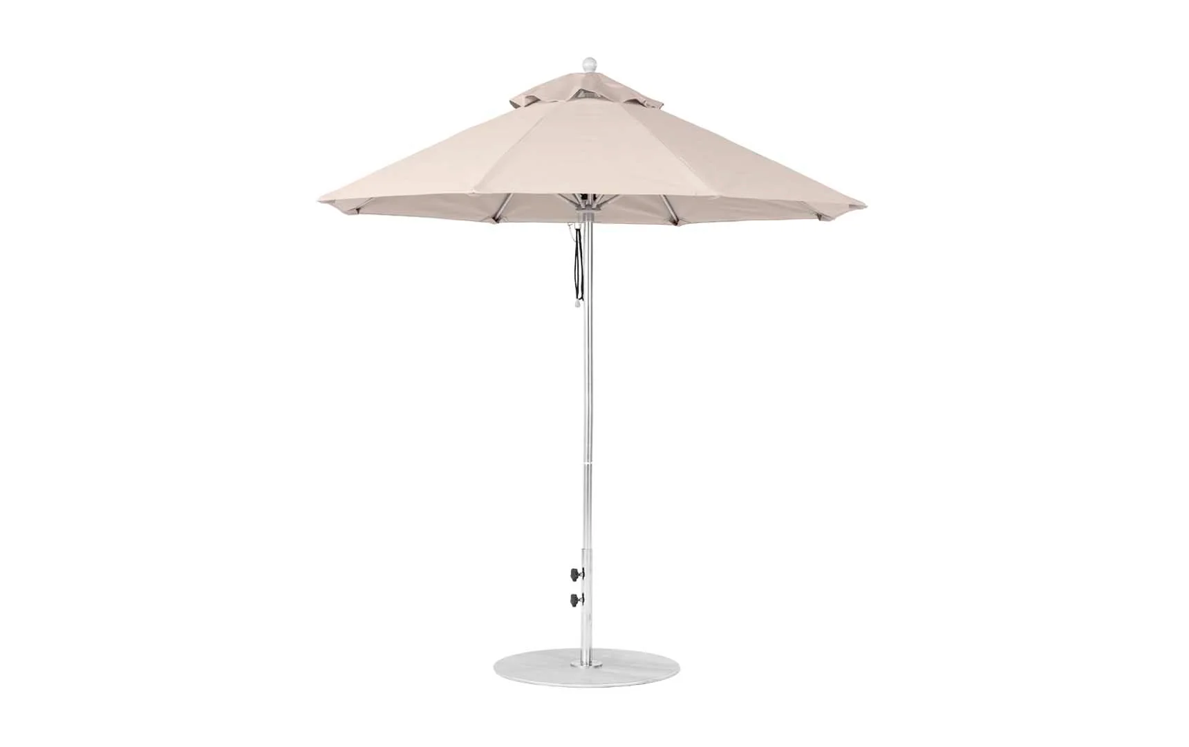 Ledge Lounger Essential Fiberglass Umbrella - 7.5' Octagon Pulley - Image 2
