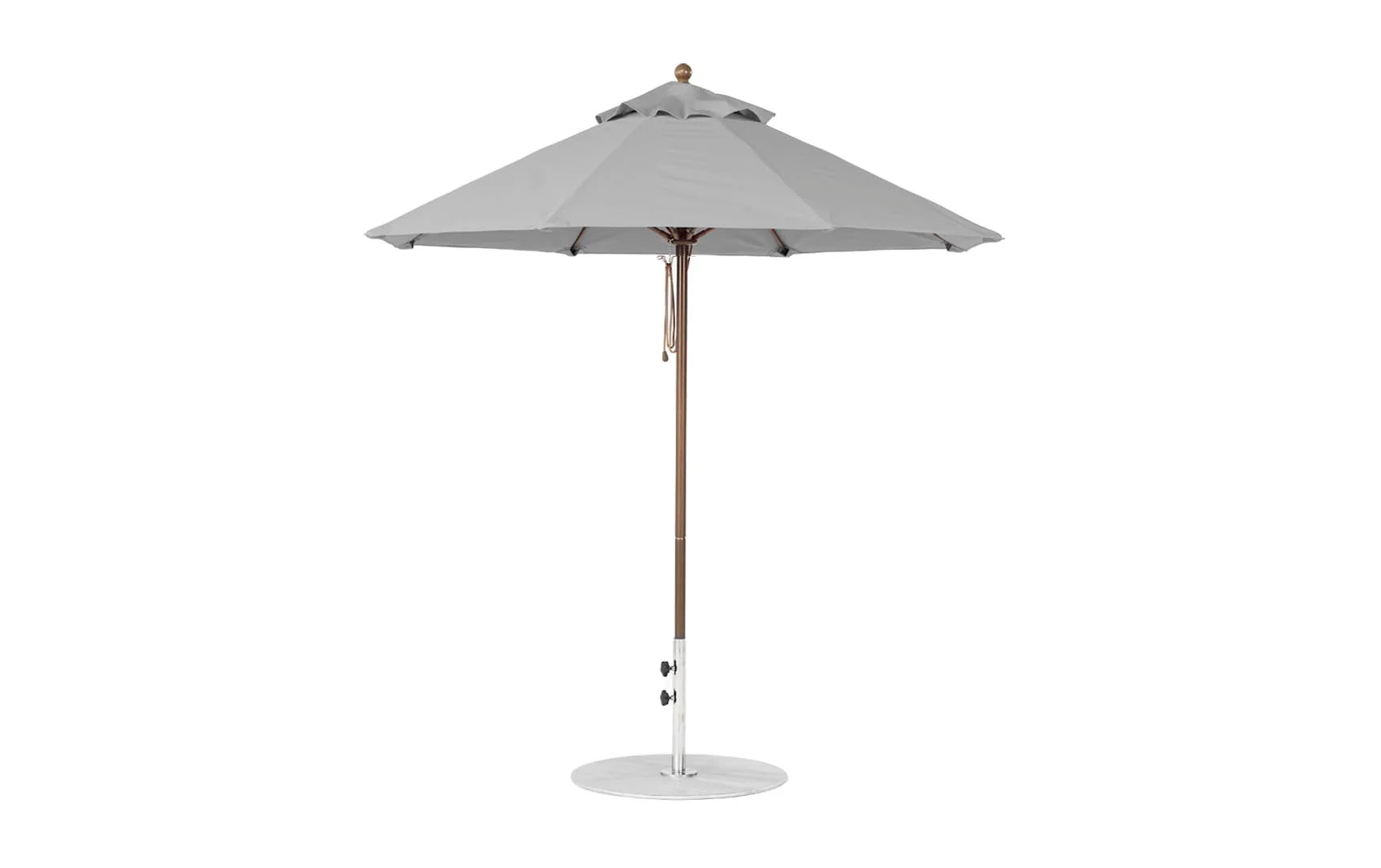 Ledge Lounger Essential Fiberglass Umbrella - 7.5' Octagon Pulley - Image 21