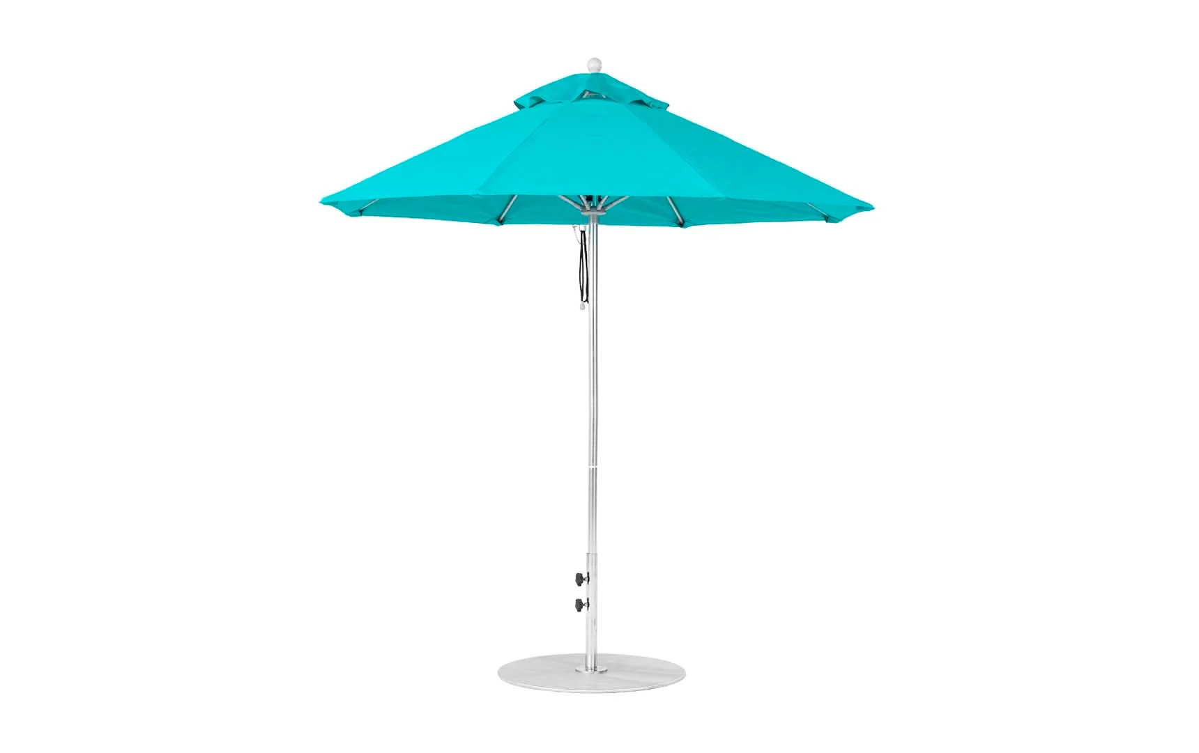 Ledge Lounger Essential Fiberglass Umbrella - 7.5' Octagon Pulley - Image 22