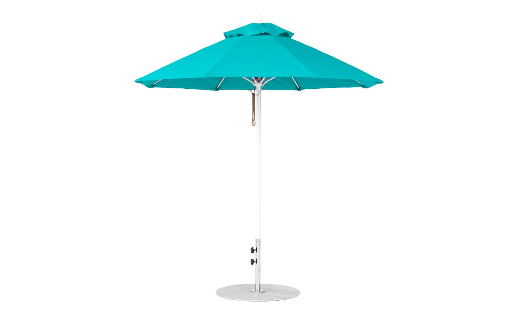 Ledge Lounger Essential Fiberglass Umbrella - 7.5' Octagon Pulley - Image 23