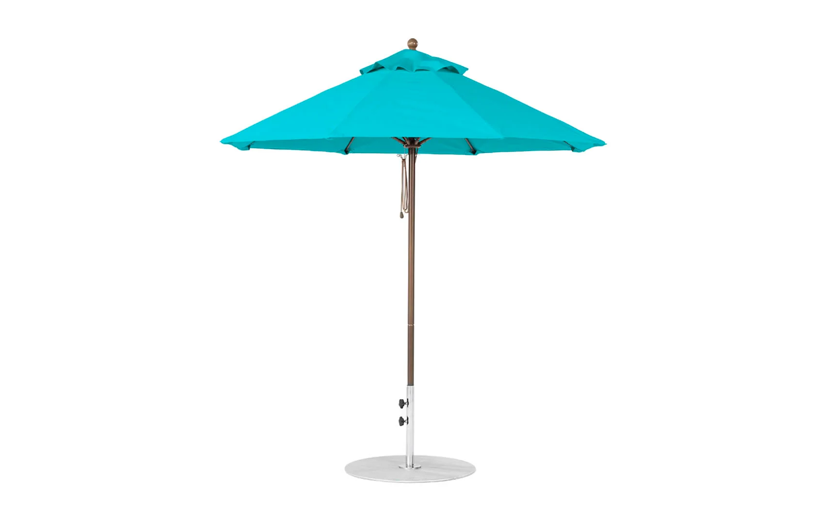 Ledge Lounger Essential Fiberglass Umbrella - 7.5' Octagon Pulley - Image 25