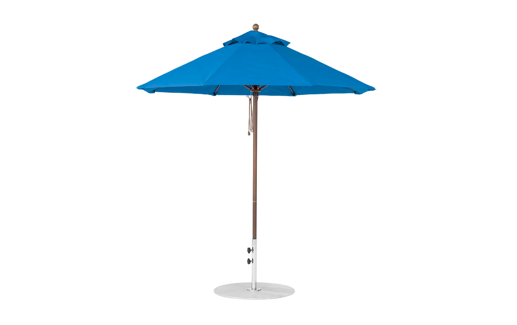 Ledge Lounger Essential Fiberglass Umbrella - 7.5' Octagon Pulley - Image 30