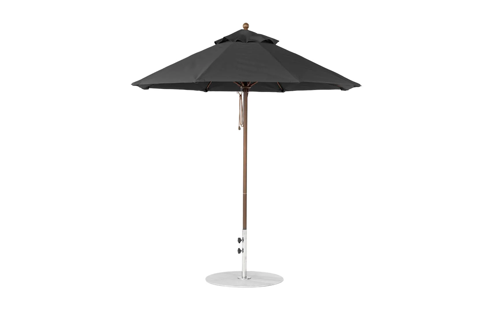 Ledge Lounger Essential Fiberglass Umbrella - 7.5' Octagon Pulley - Image 40