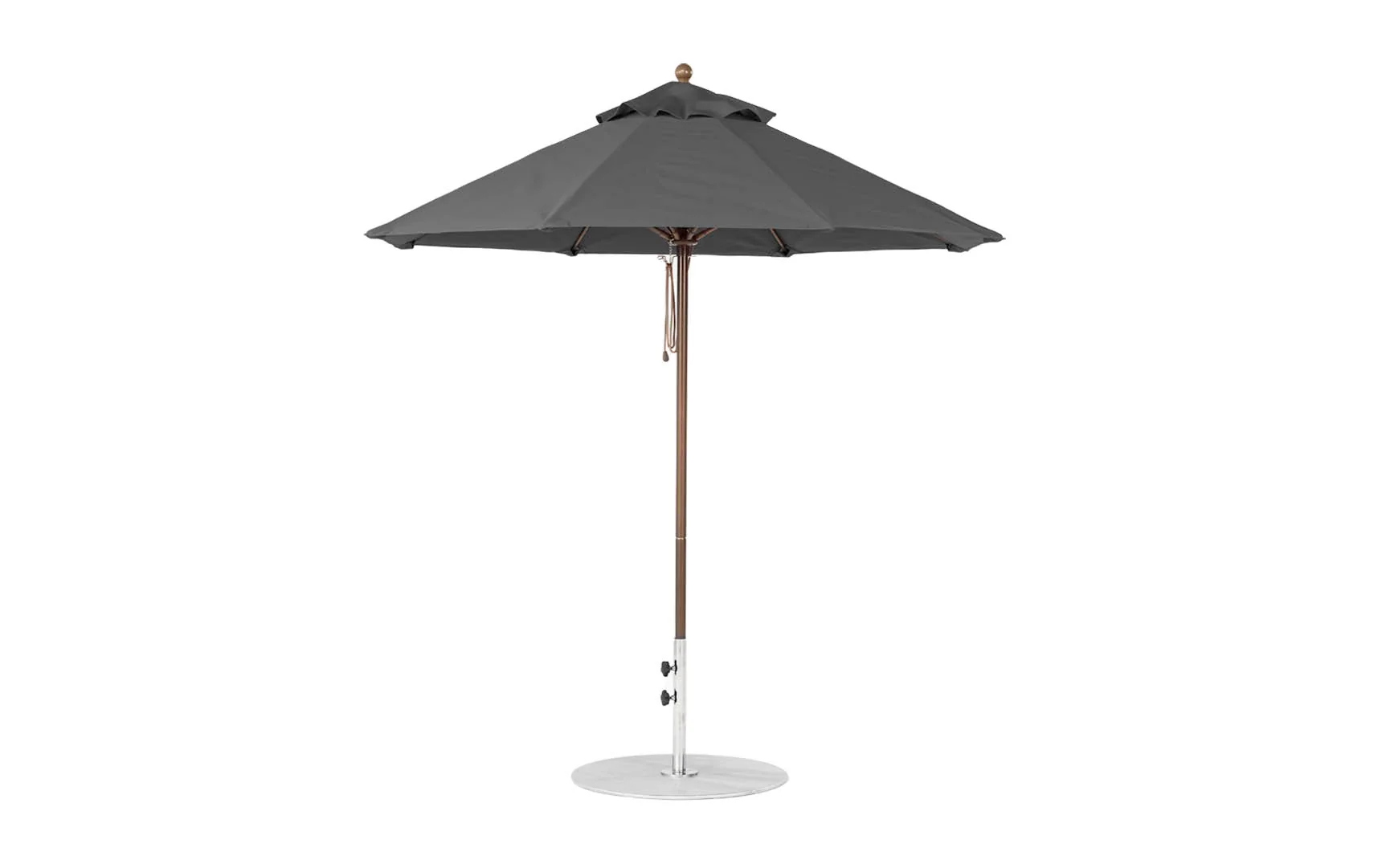 Ledge Lounger Essential Fiberglass Umbrella - 7.5' Octagon Pulley - Image 45