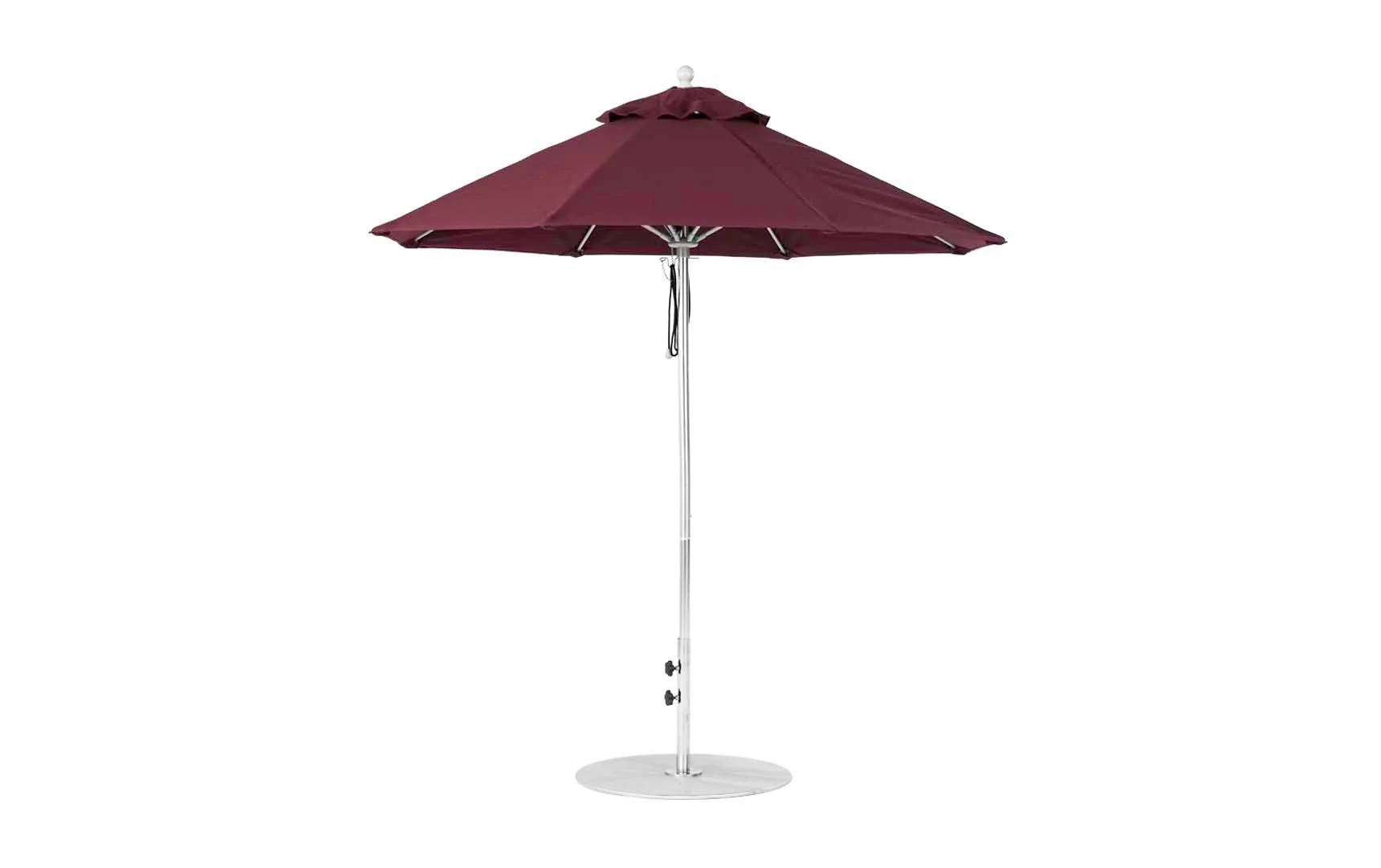 Ledge Lounger Essential Fiberglass Umbrella - 7.5' Octagon Pulley - Image 47