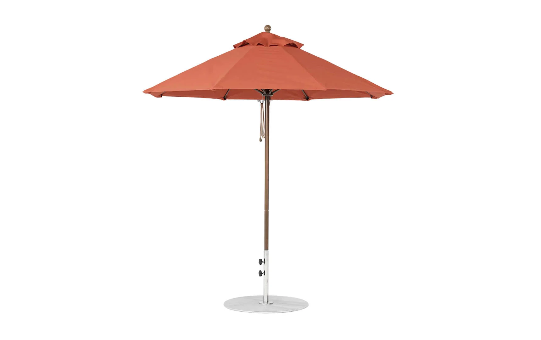Ledge Lounger Essential Fiberglass Umbrella - 7.5' Octagon Pulley - Image 50