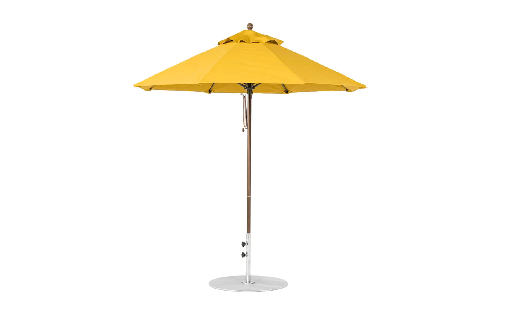 Ledge Lounger Essential Fiberglass Umbrella - 7.5' Octagon Pulley - Image 55