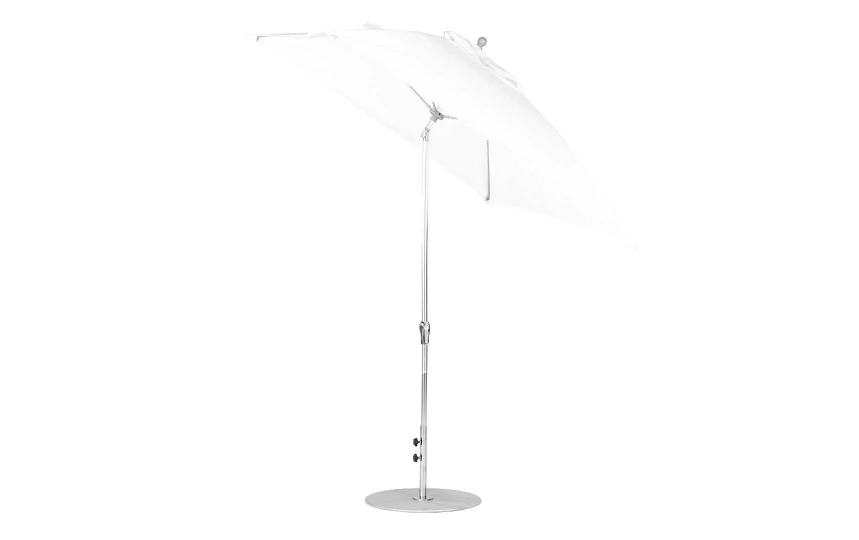 Ledge Lounger Essential Fiberglass Umbrella - 7.5' Square Crank Auto Tilt - Image 12