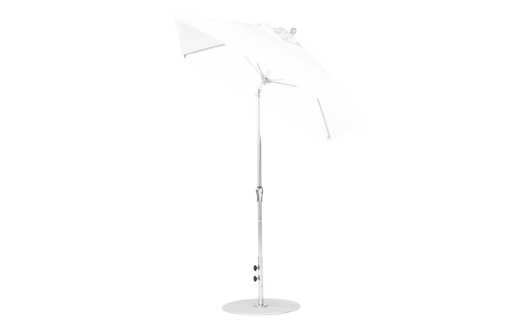 Ledge Lounger Essential Fiberglass Umbrella - 7.5' Square Crank Auto Tilt - Image 13