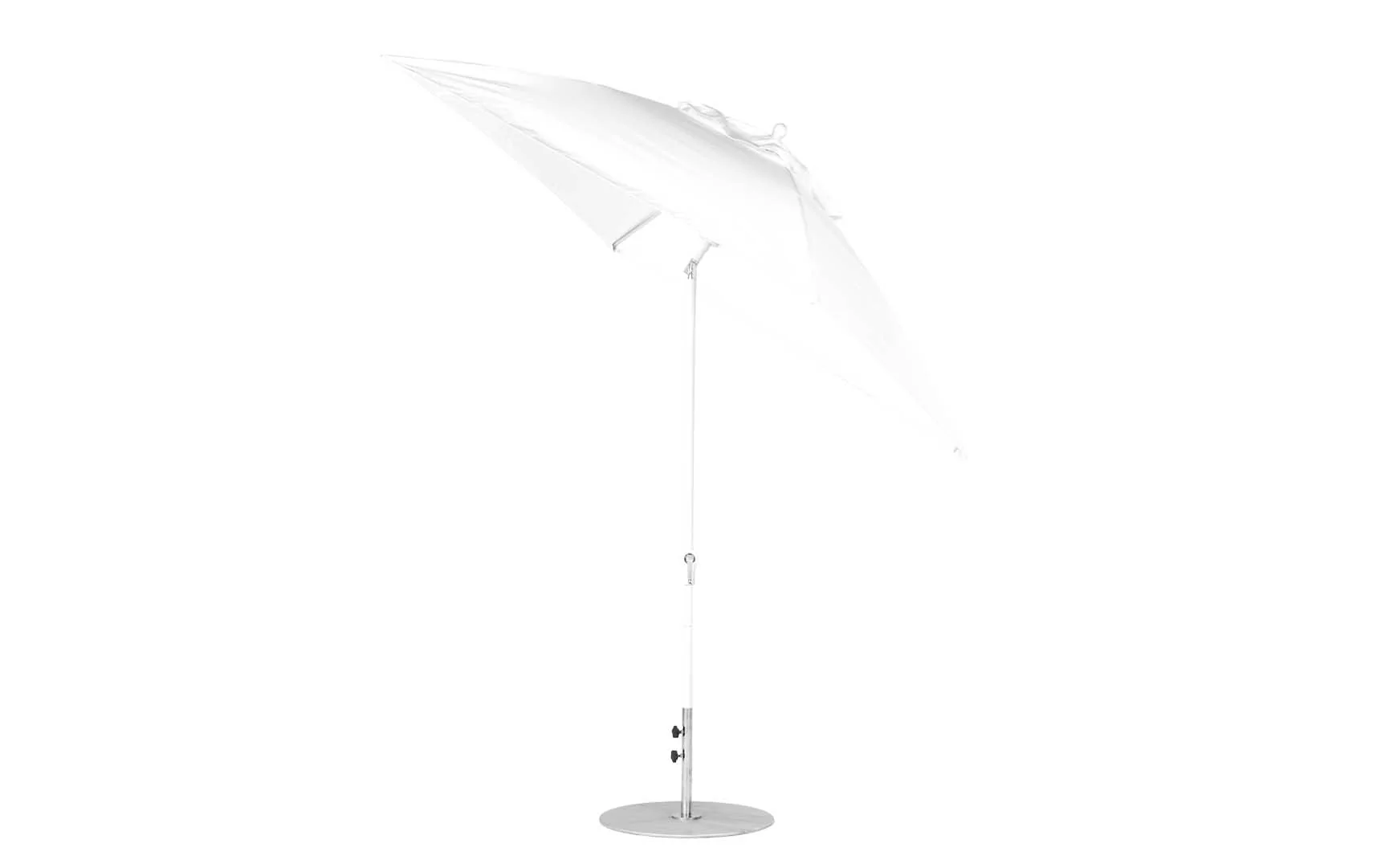 Ledge Lounger Essential Fiberglass Umbrella - 7.5' Square Crank Auto Tilt - Image 14