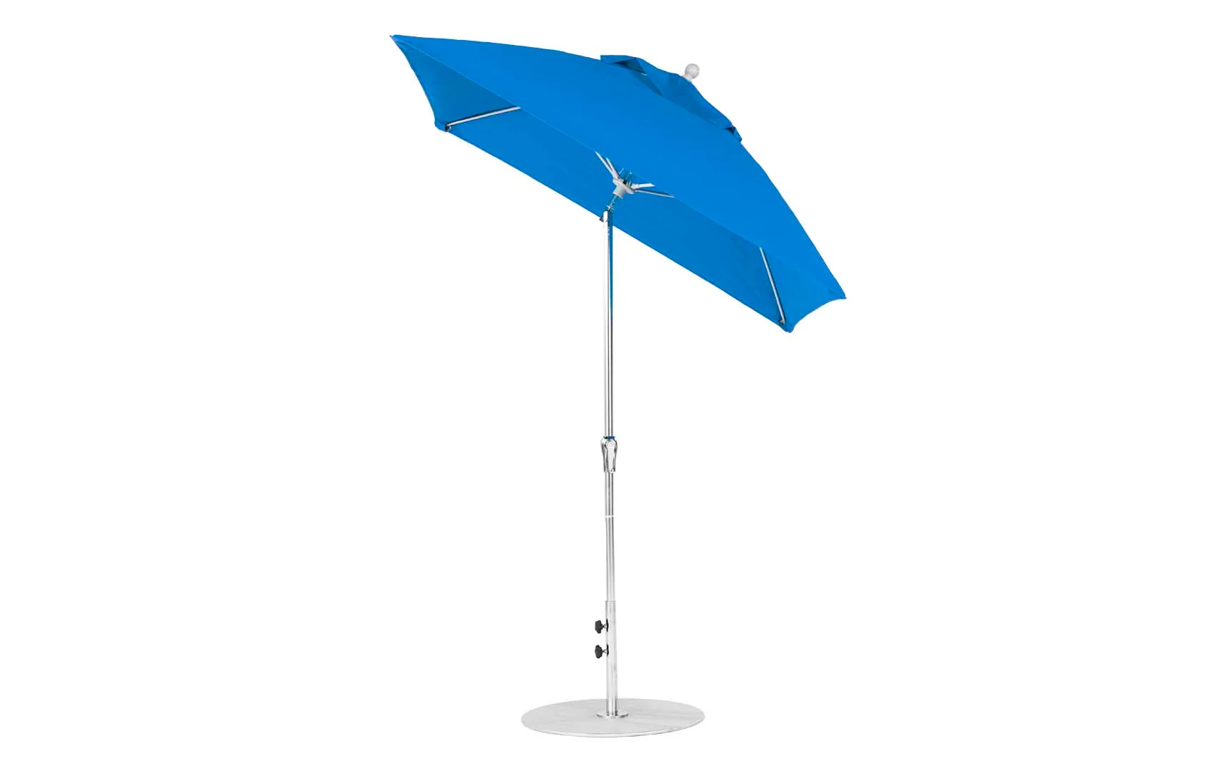 Ledge Lounger Essential Fiberglass Umbrella - 7.5' Square Crank Auto Tilt - Image 28