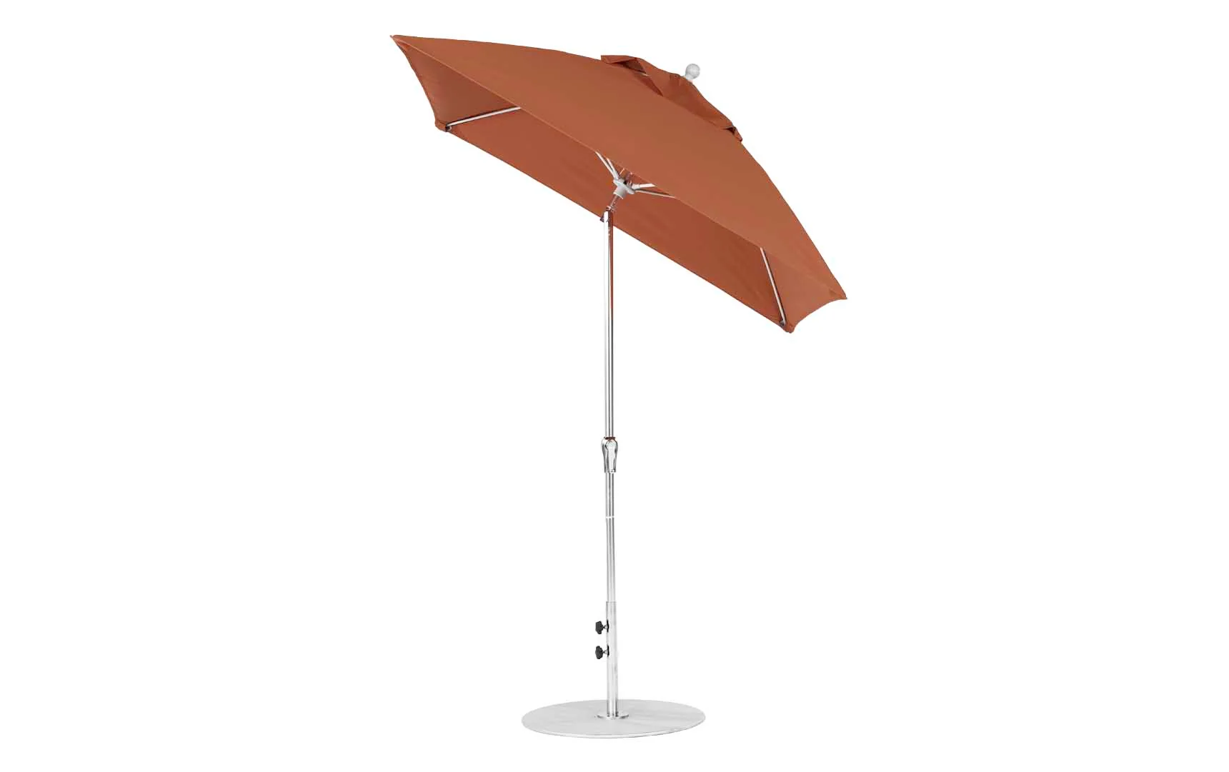 Ledge Lounger Essential Fiberglass Umbrella - 7.5' Square Crank Auto Tilt - Image 48