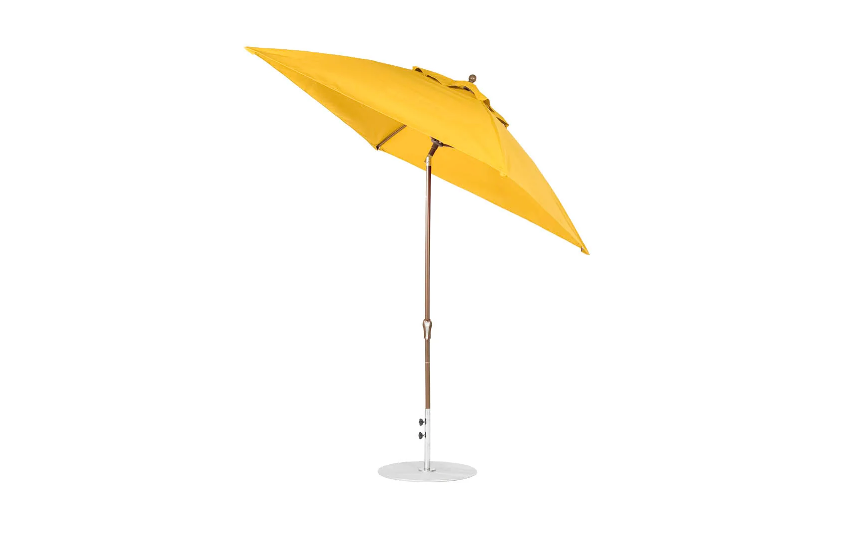 Ledge Lounger Essential Fiberglass Umbrella - 7.5' Square Crank Auto Tilt - Image 56