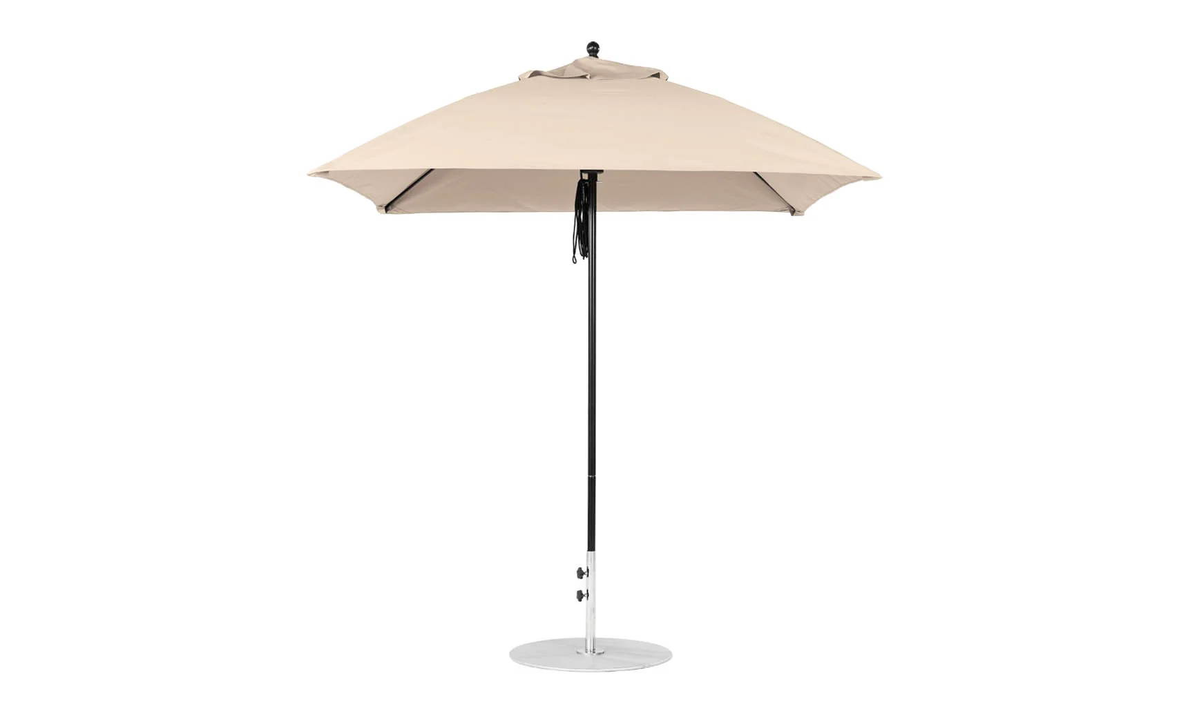 Ledge Lounger Essential Fiberglass Umbrella - 7.5' Square Pulley - Image 10