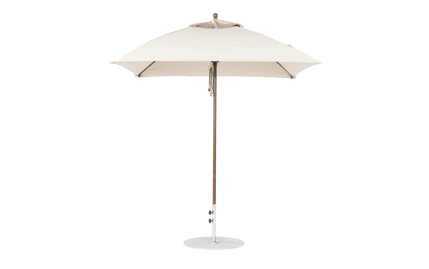 Ledge Lounger Essential Fiberglass Umbrella - 7.5' Square Pulley - Image 11