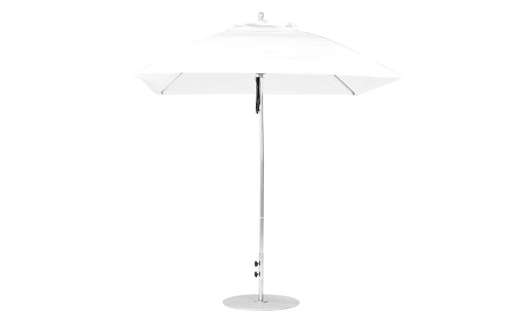Ledge Lounger Essential Fiberglass Umbrella - 7.5' Square Pulley - Image 12