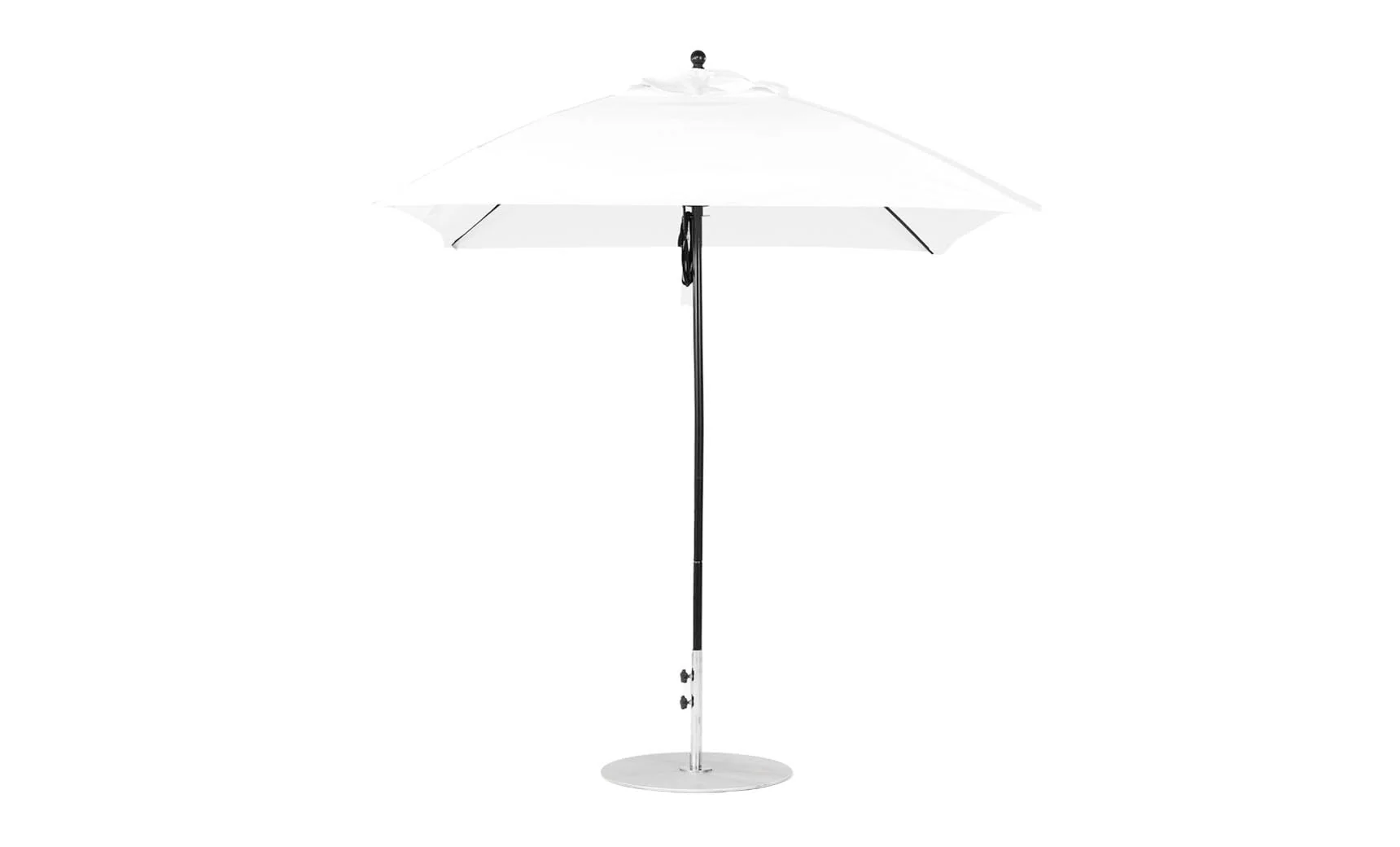 Ledge Lounger Essential Fiberglass Umbrella - 7.5' Square Pulley - Image 15