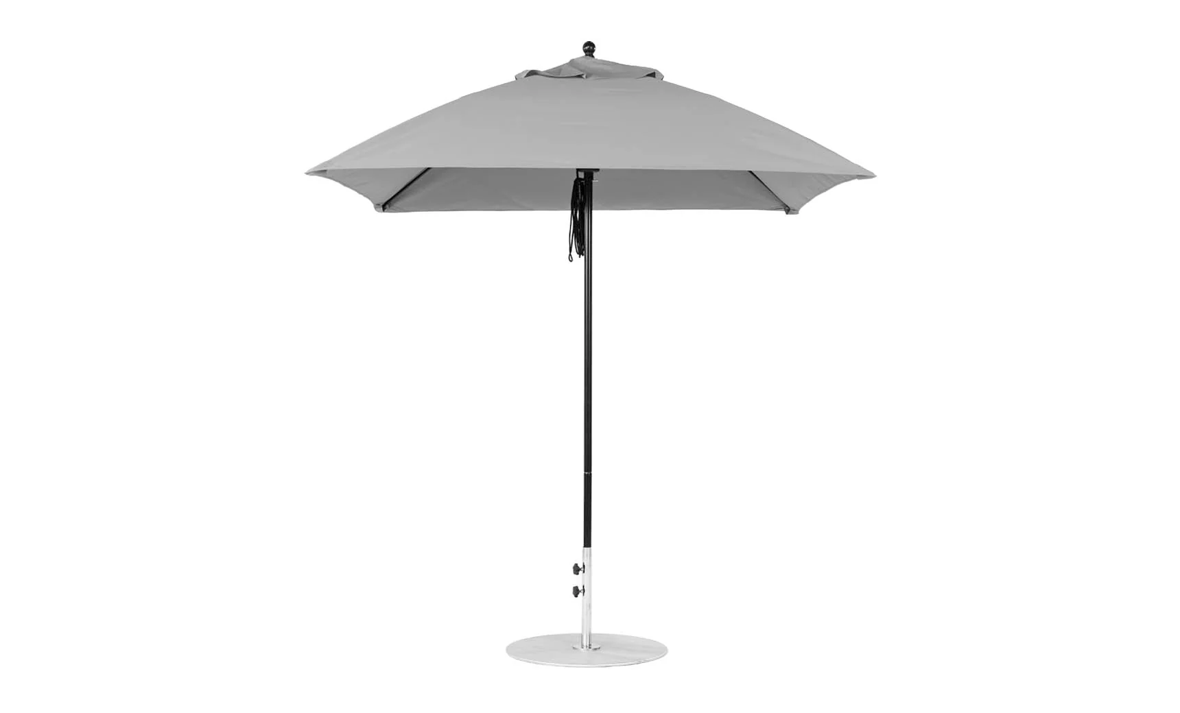 Ledge Lounger Essential Fiberglass Umbrella - 7.5' Square Pulley - Image 20