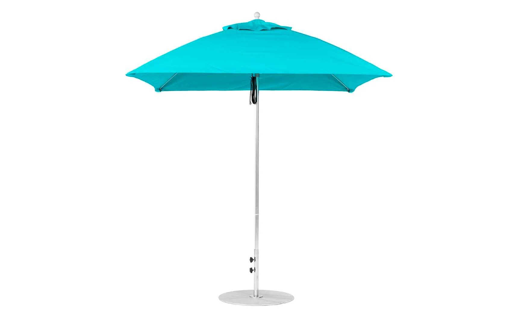 Ledge Lounger Essential Fiberglass Umbrella - 7.5' Square Pulley - Image 22