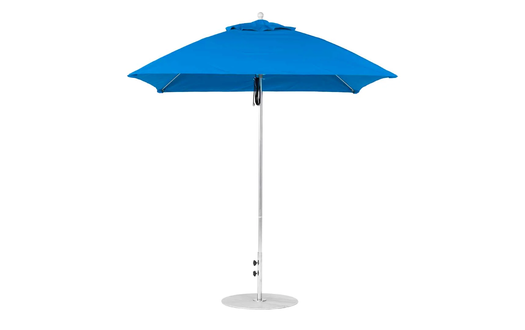Ledge Lounger Essential Fiberglass Umbrella - 7.5' Square Pulley - Image 26