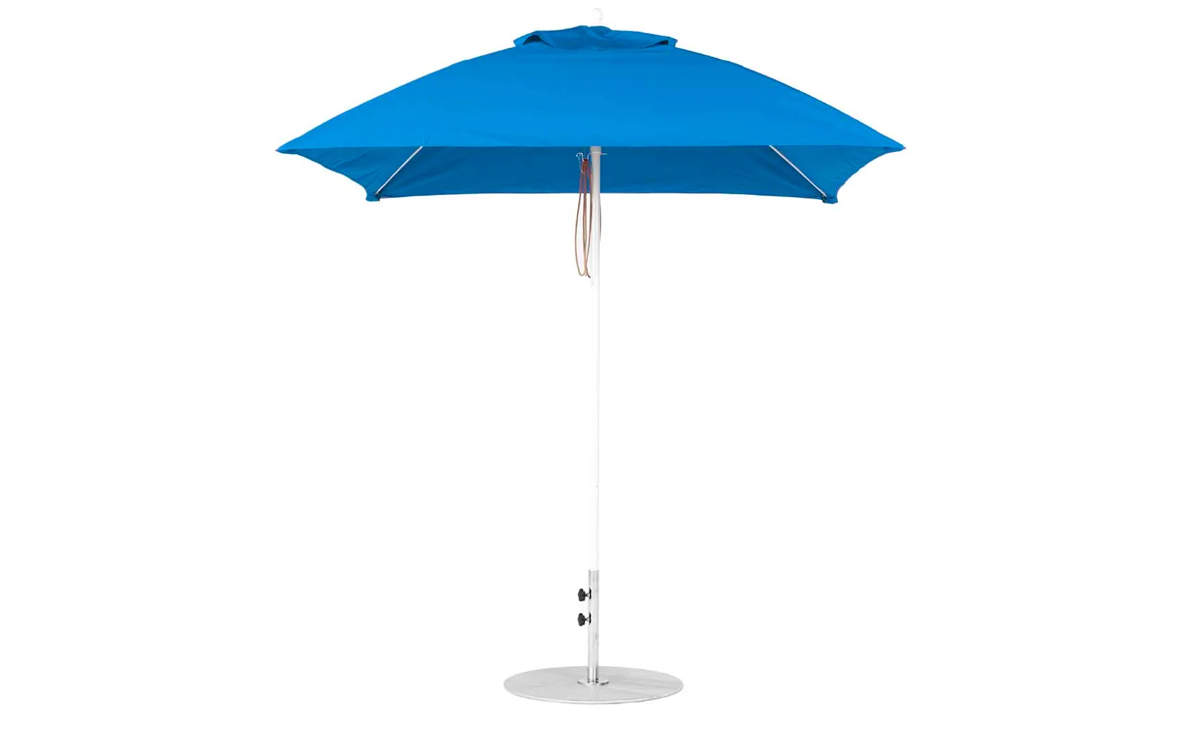 Ledge Lounger Essential Fiberglass Umbrella - 7.5' Square Pulley - Image 28