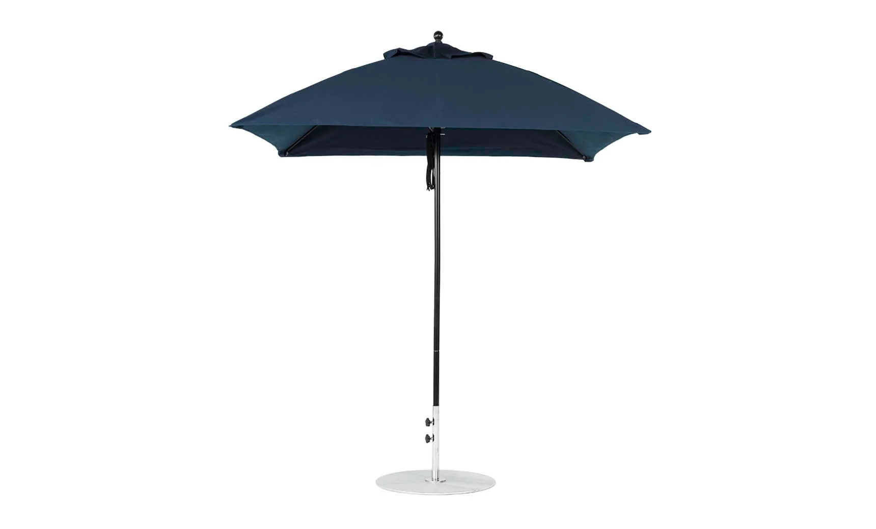 Ledge Lounger Essential Fiberglass Umbrella - 7.5' Square Pulley - Image 34