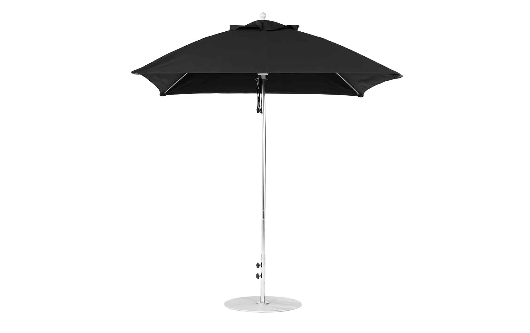 Ledge Lounger Essential Fiberglass Umbrella - 7.5' Square Pulley - Image 36