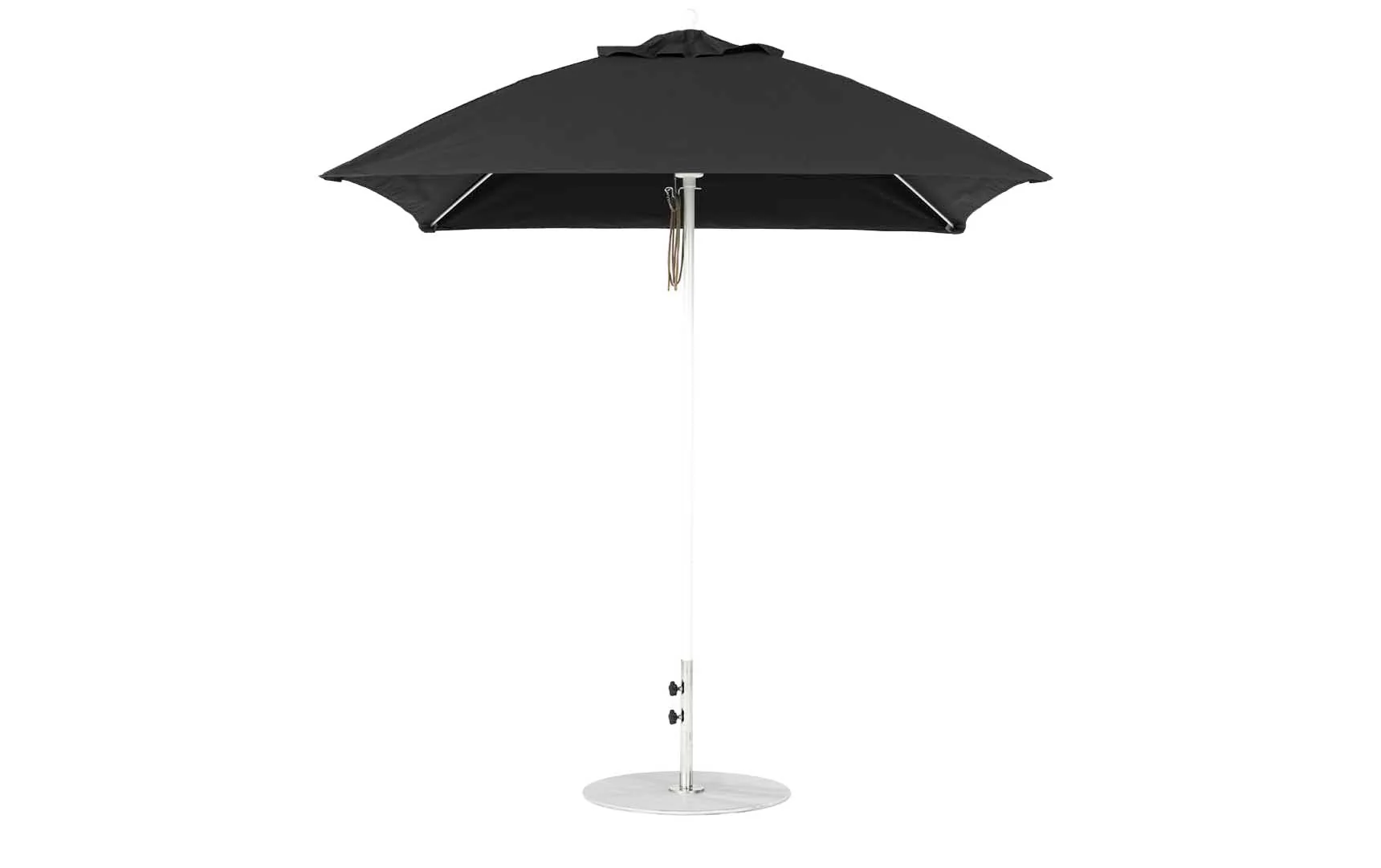 Ledge Lounger Essential Fiberglass Umbrella - 7.5' Square Pulley - Image 38