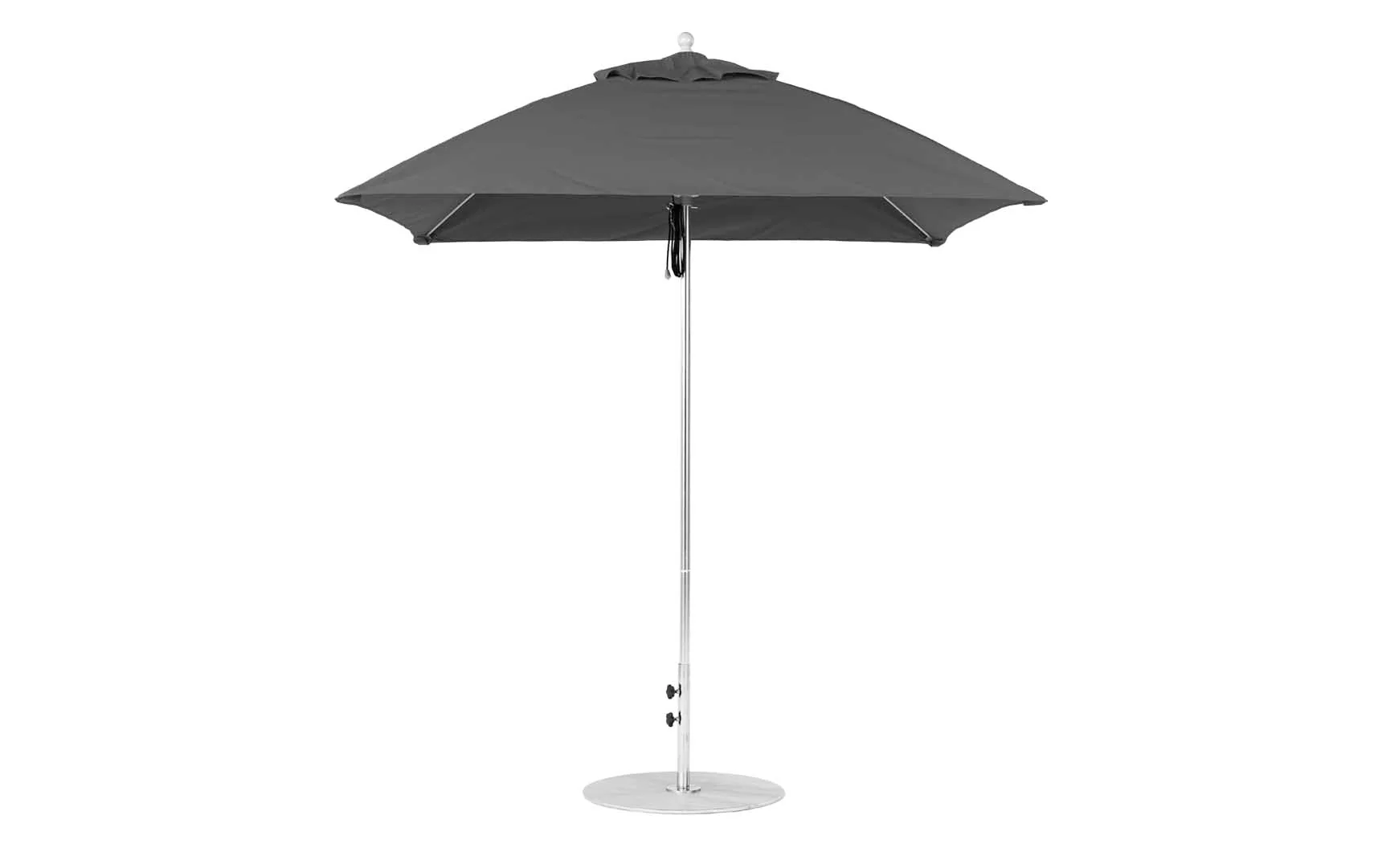 Ledge Lounger Essential Fiberglass Umbrella - 7.5' Square Pulley - Image 42