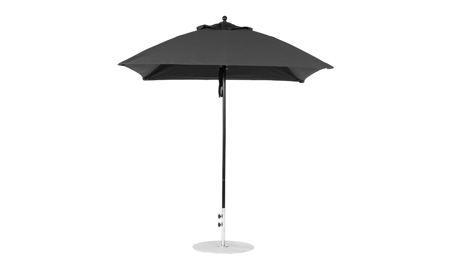 Ledge Lounger Essential Fiberglass Umbrella - 7.5' Square Pulley - Image 44