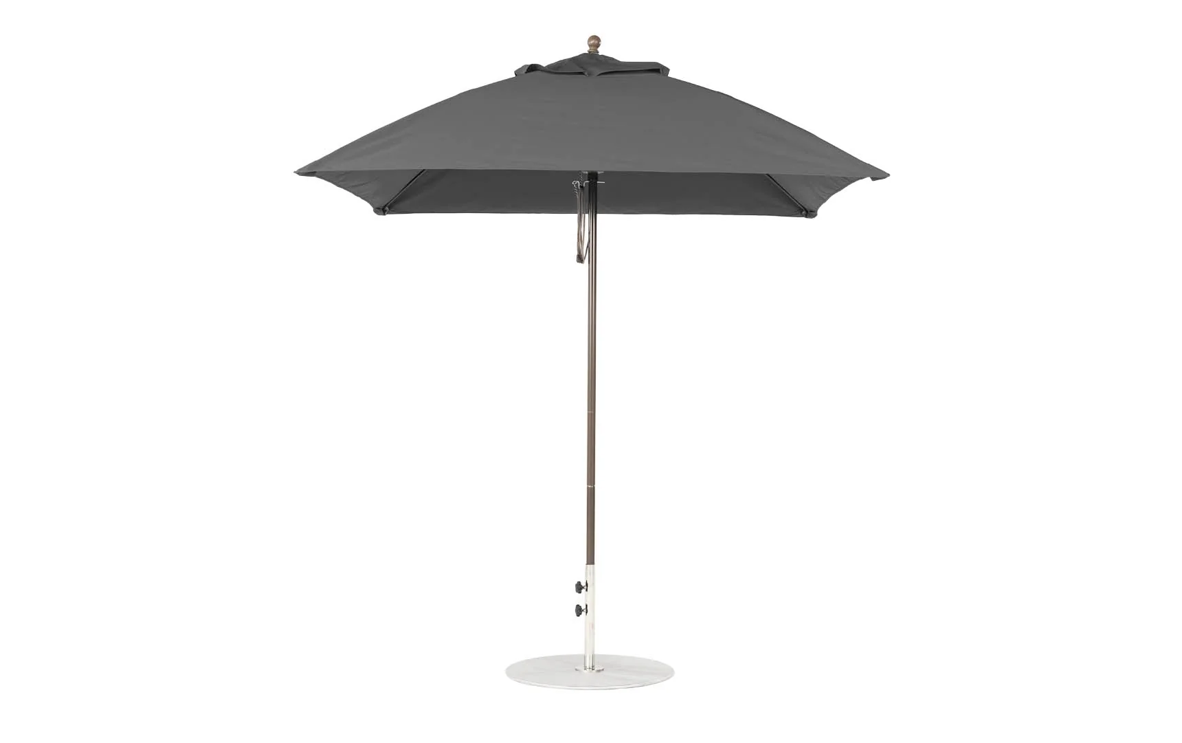 Ledge Lounger Essential Fiberglass Umbrella - 7.5' Square Pulley - Image 45