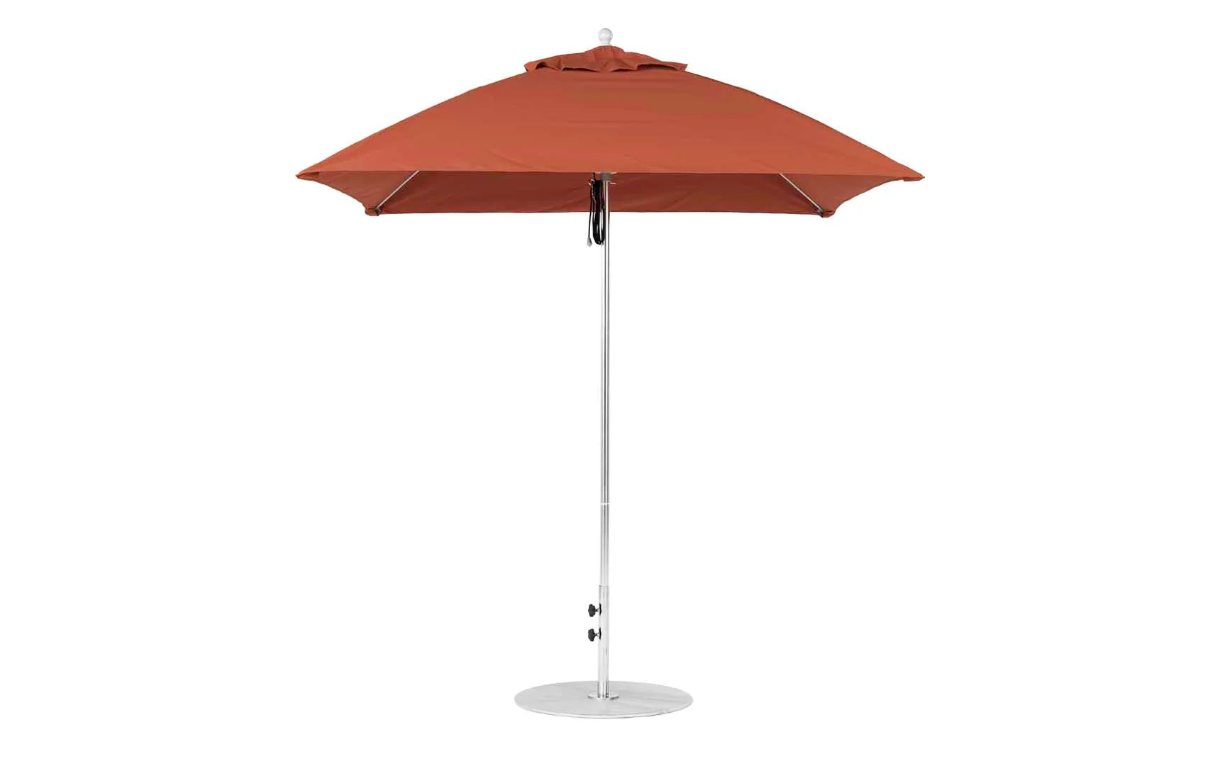 Ledge Lounger Essential Fiberglass Umbrella - 7.5' Square Pulley - Image 46