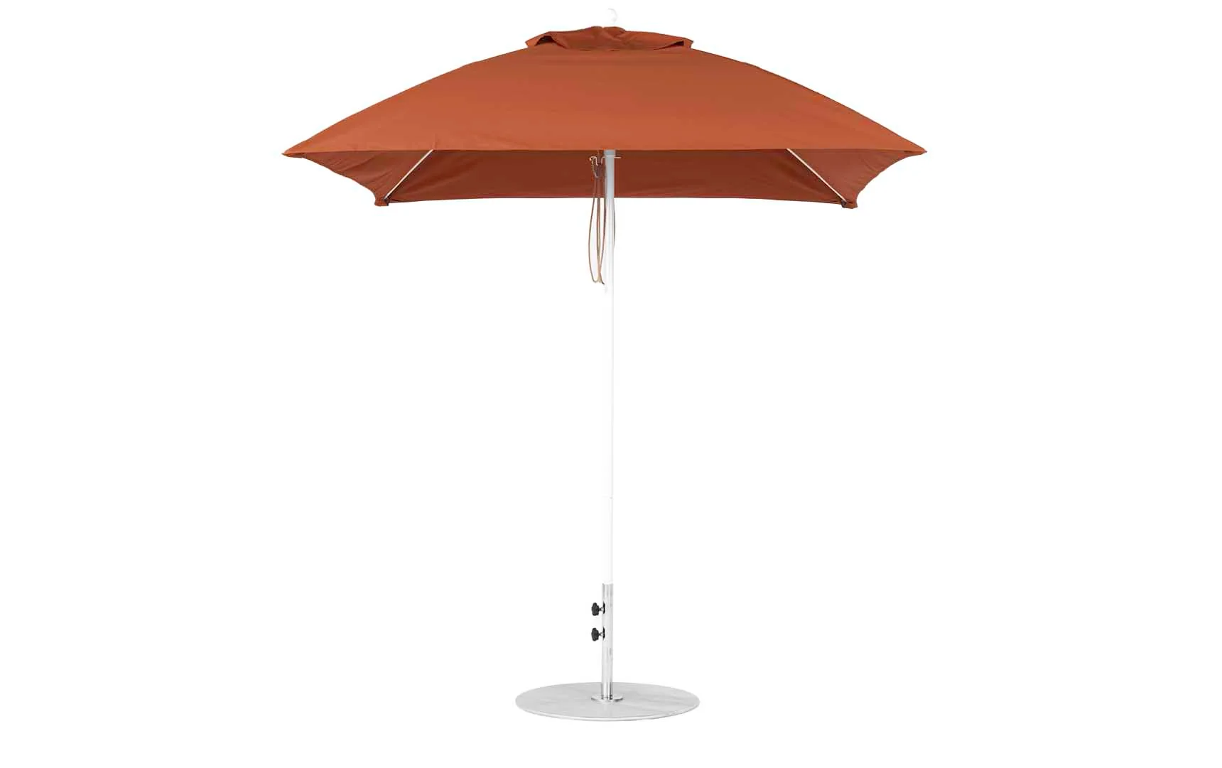 Ledge Lounger Essential Fiberglass Umbrella - 7.5' Square Pulley - Image 48