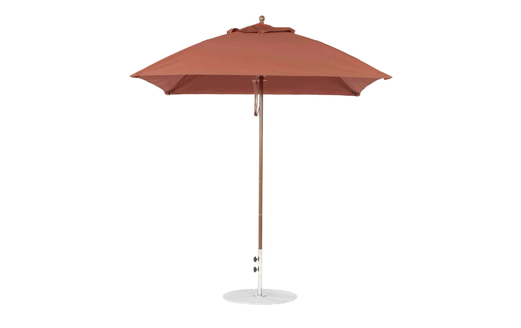 Ledge Lounger Essential Fiberglass Umbrella - 7.5' Square Pulley - Image 50