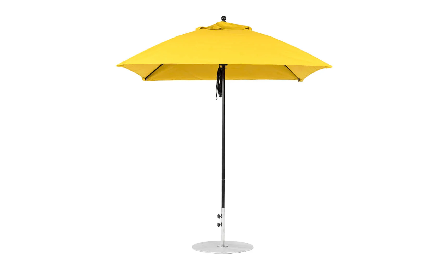 Ledge Lounger Essential Fiberglass Umbrella - 7.5' Square Pulley - Image 54