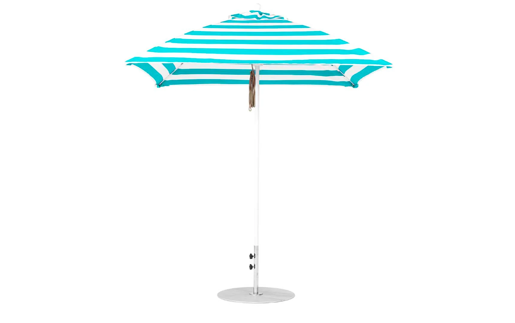 Ledge Lounger Essential Fiberglass Umbrella - 7.5' Square Pulley - Image 63