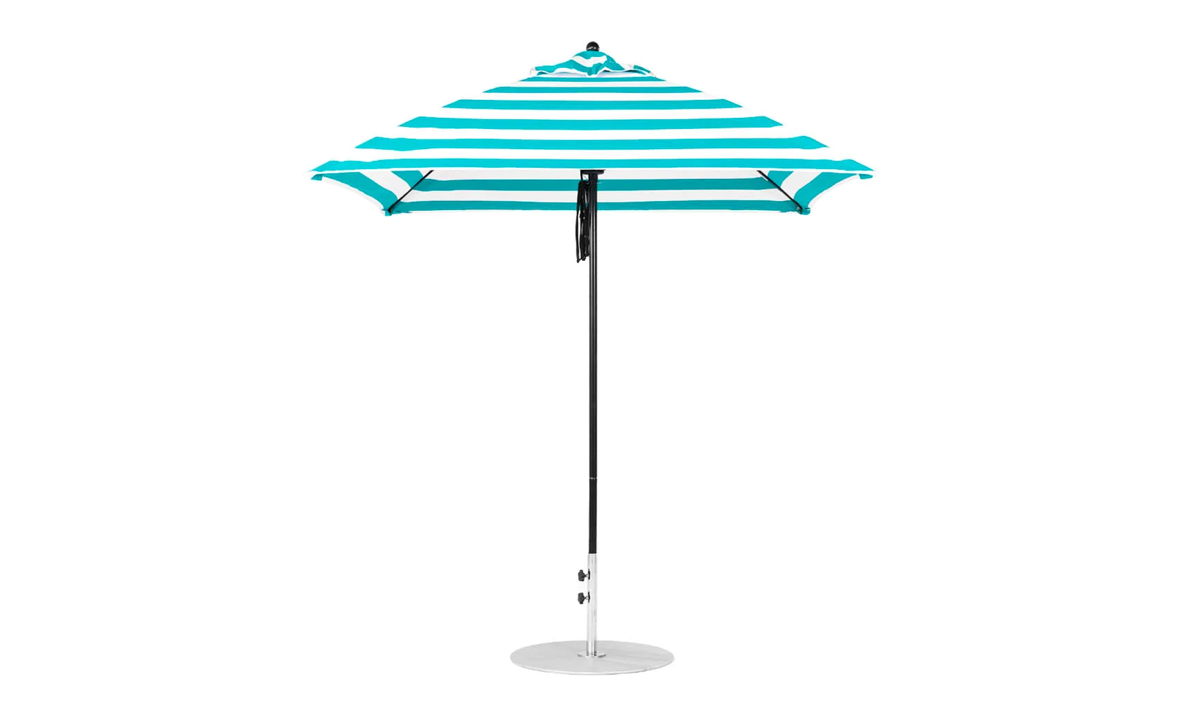 Ledge Lounger Essential Fiberglass Umbrella - 7.5' Square Pulley - Image 64