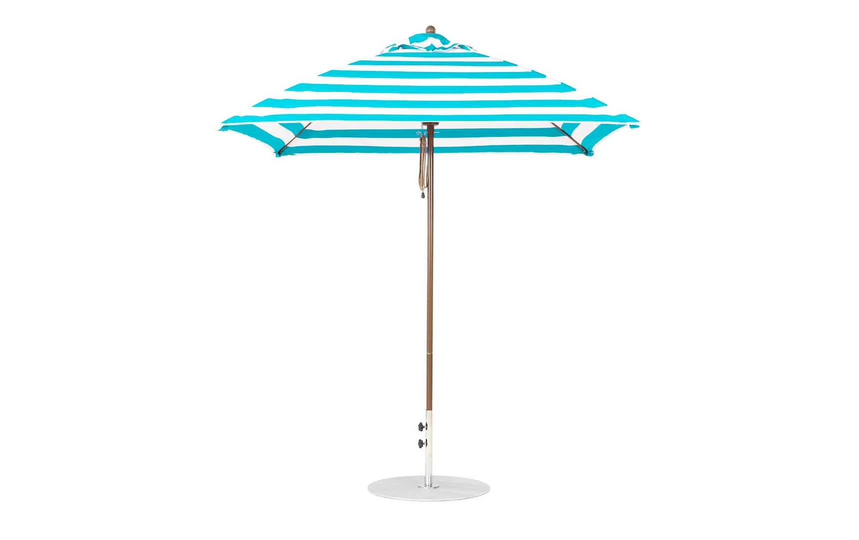 Ledge Lounger Essential Fiberglass Umbrella - 7.5' Square Pulley - Image 65