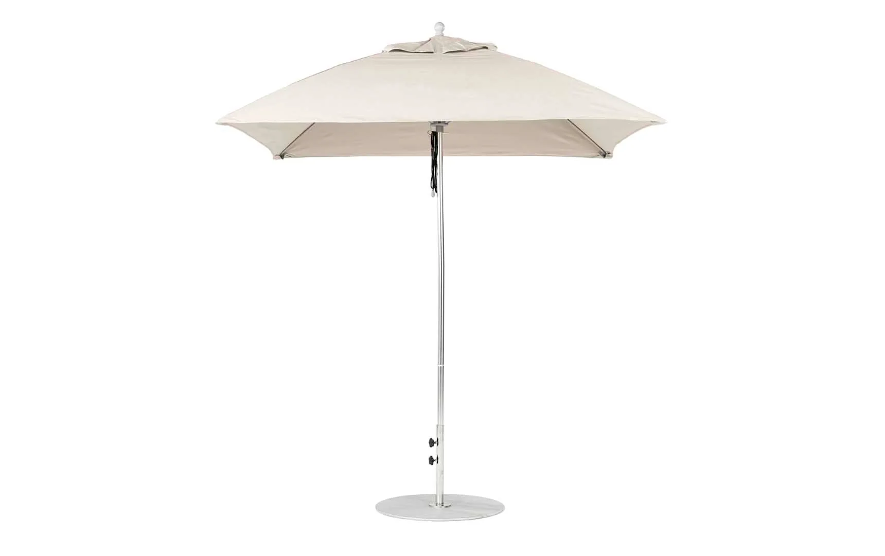 Ledge Lounger Essential Fiberglass Umbrella - 7.5' Square Pulley - Image 8