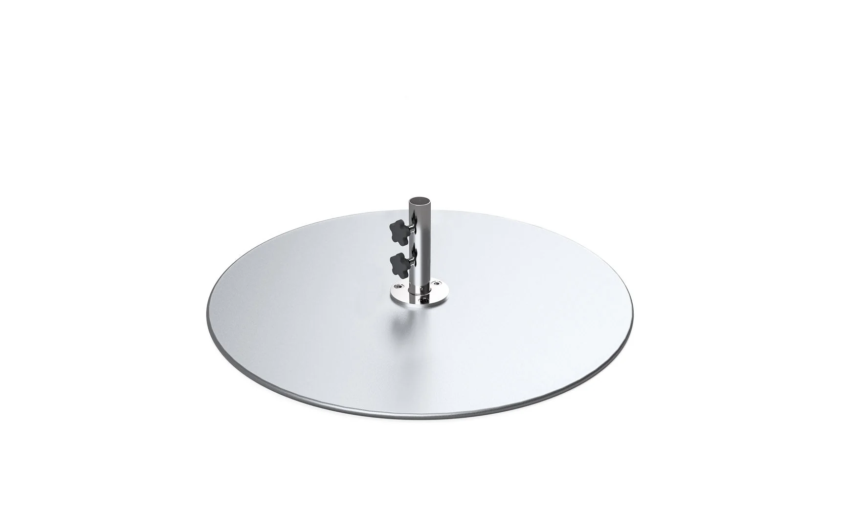 Ledge Lounger Galvanized Steel Stack Umbrella Base - Image 2