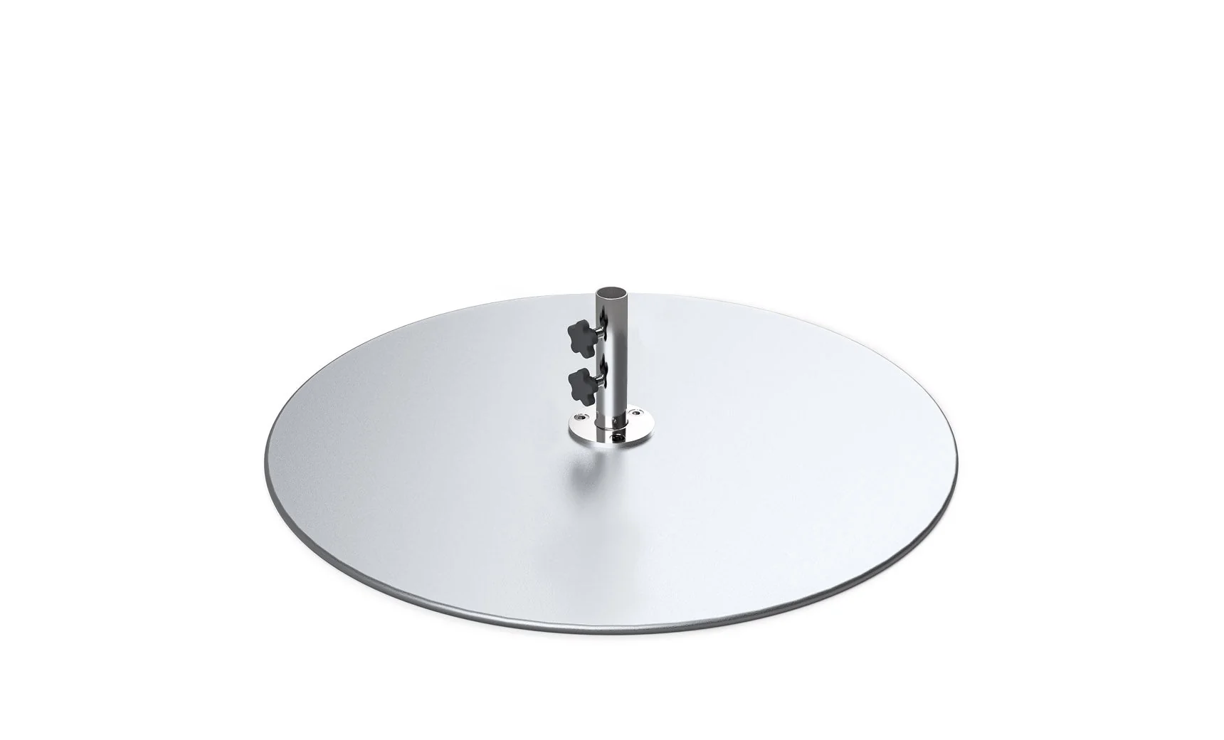 Ledge Lounger Galvanized Steel Stack Umbrella Base - Image 3