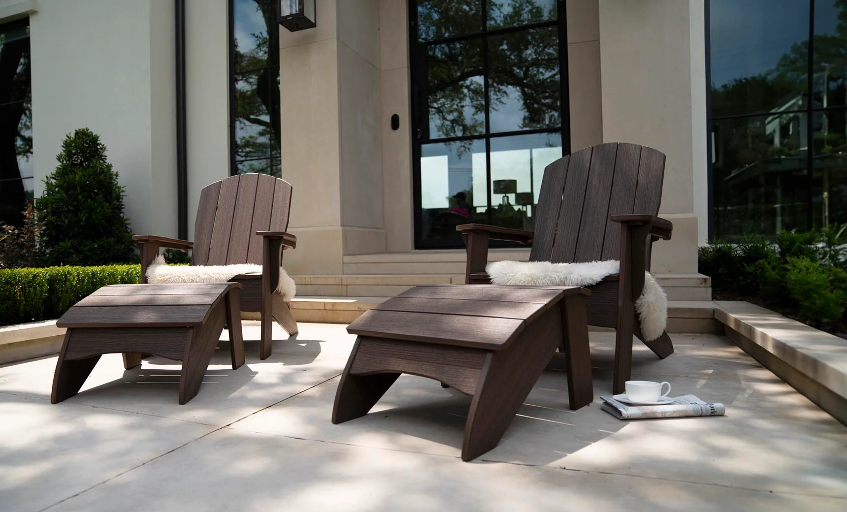 Ledge Lounger Legacy Adirondack Ottoman - Image 4