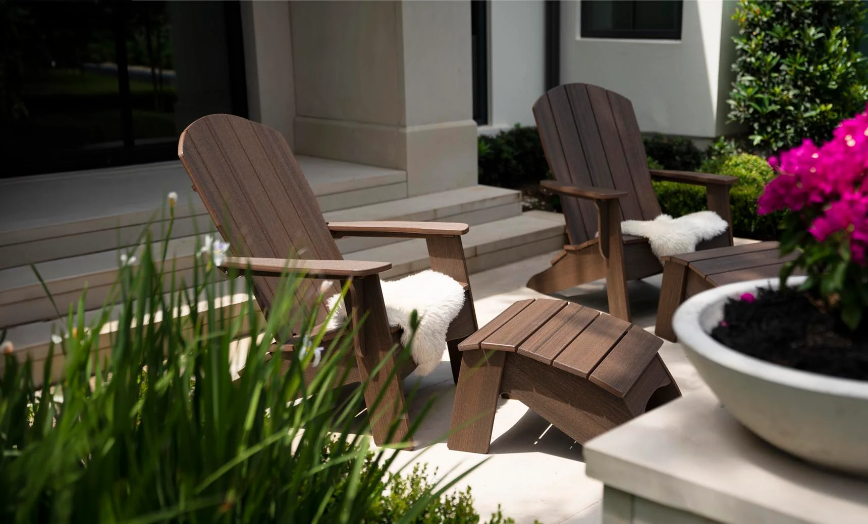 Ledge Lounger Legacy Adirondack Ottoman - Image 5