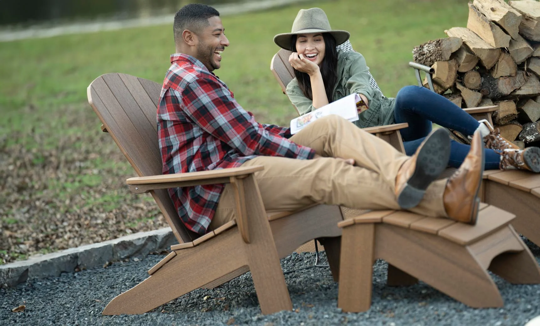 Ledge Lounger Legacy Adirondack Ottoman - Image 7