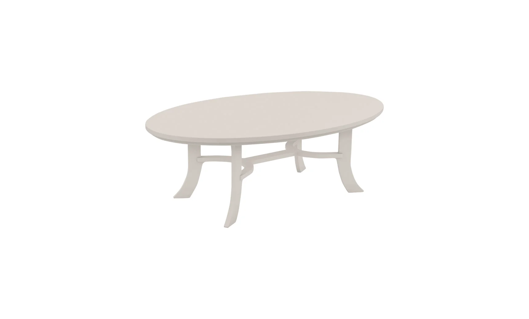 Ledge Lounger Legacy Oval Coffee Table - Image 2