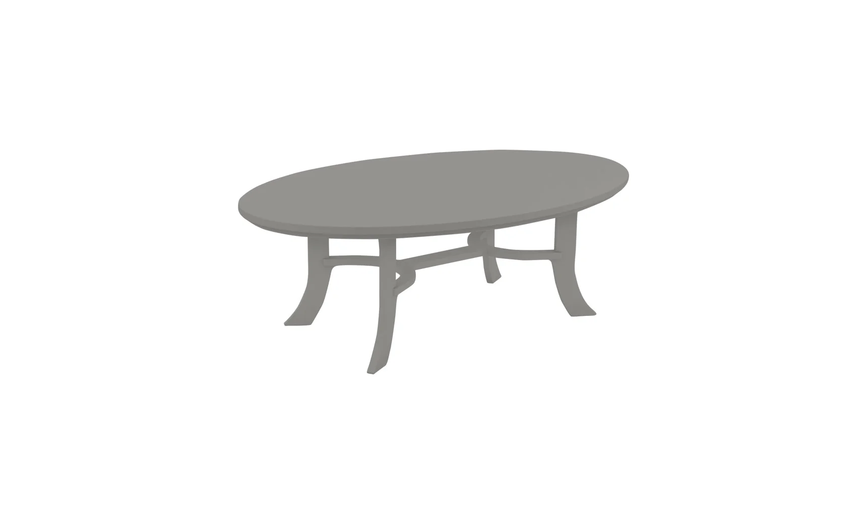 Ledge Lounger Legacy Oval Coffee Table - Image 3