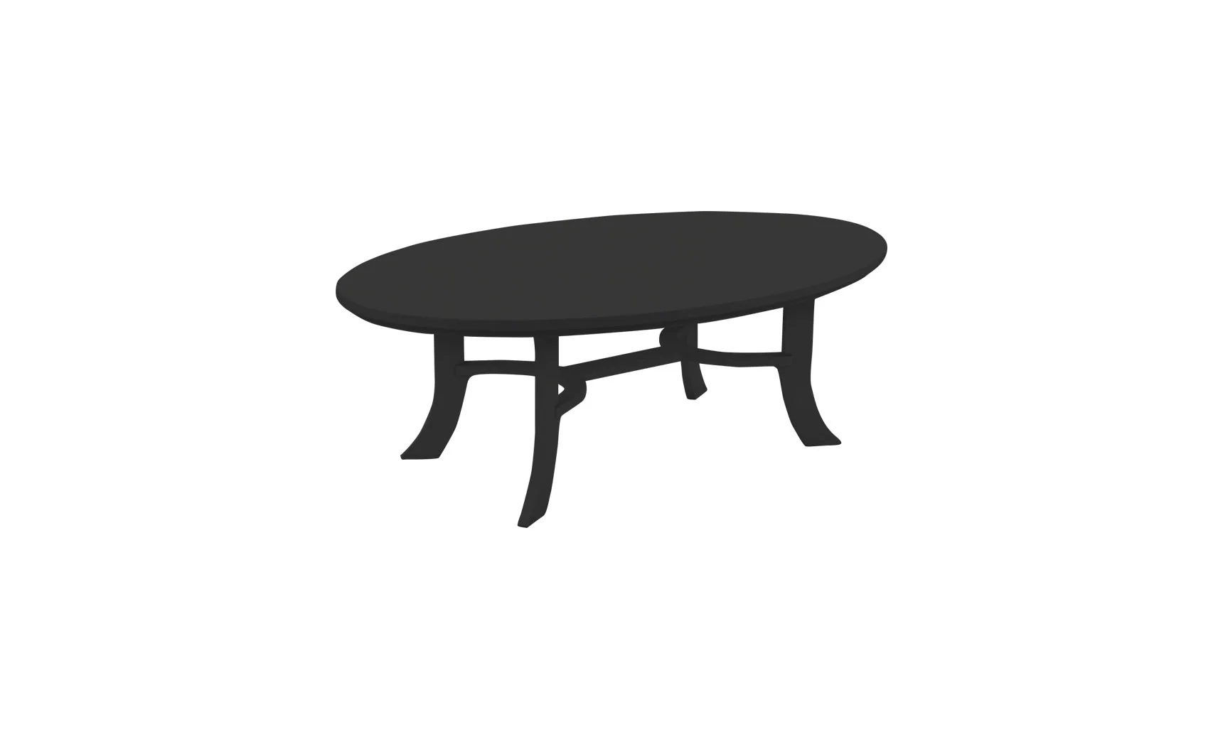 Ledge Lounger Legacy Oval Coffee Table - Image 4