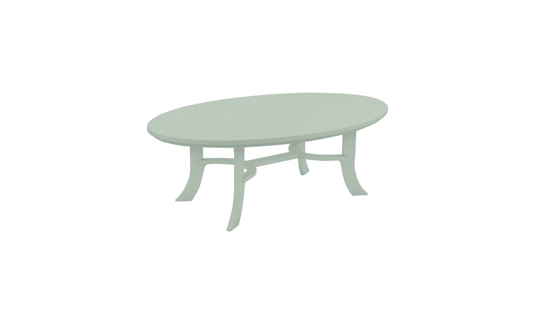 Ledge Lounger Legacy Oval Coffee Table - Image 5
