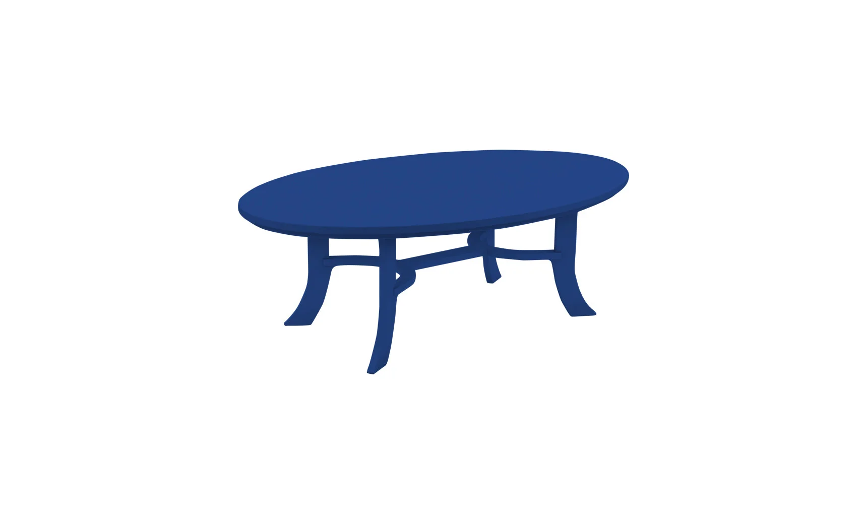 Ledge Lounger Legacy Oval Coffee Table - Image 7